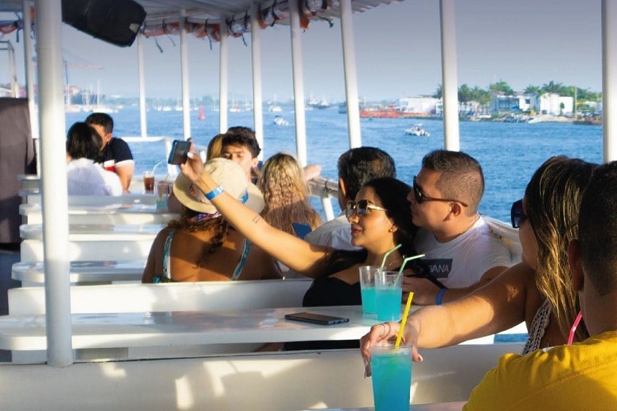 recorrido por la bahia de cartagena