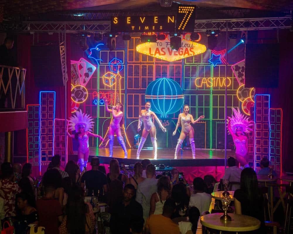 Seven 7 Times Disco Club show vegas